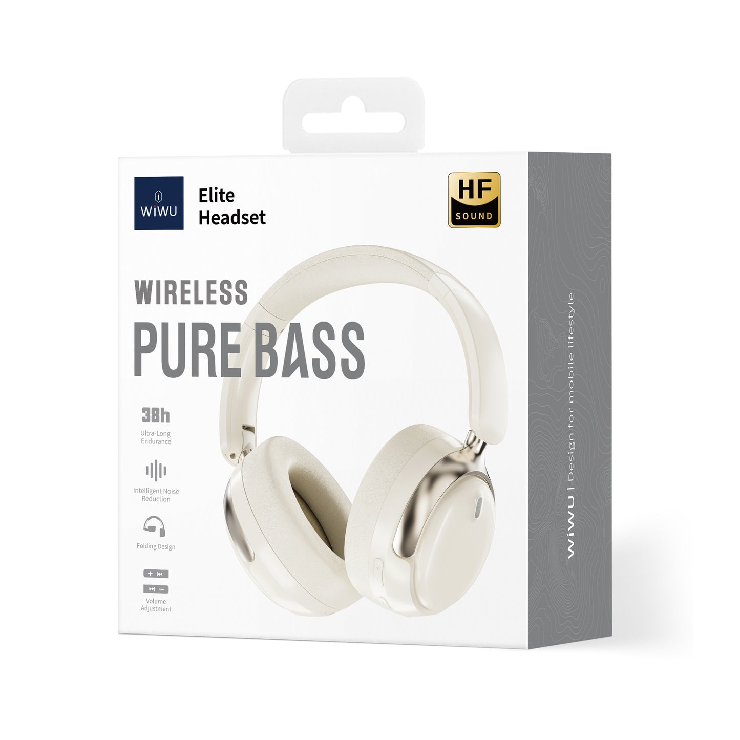 Casque sans fil WiWU TD-10 Elite - Blanc