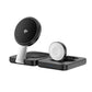 Chargeur sans fil pliable WiWU Wi-W028 Qi2 3 en 1 - Noir