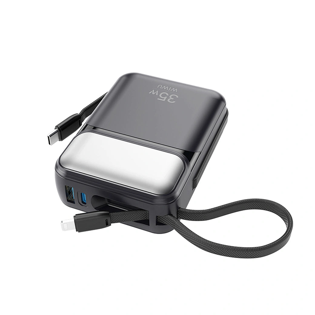 Banque d'alimentation WiWU WI-P052 Galaxy 10000 mAh - Noir