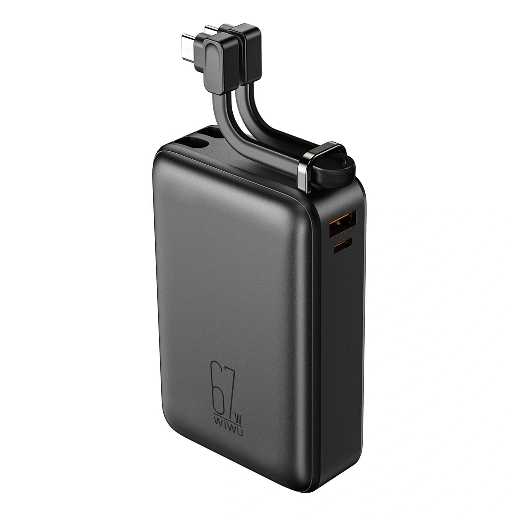 WiWU Wi-P012 Tank 67W 20000mAh Power Bank - Noir