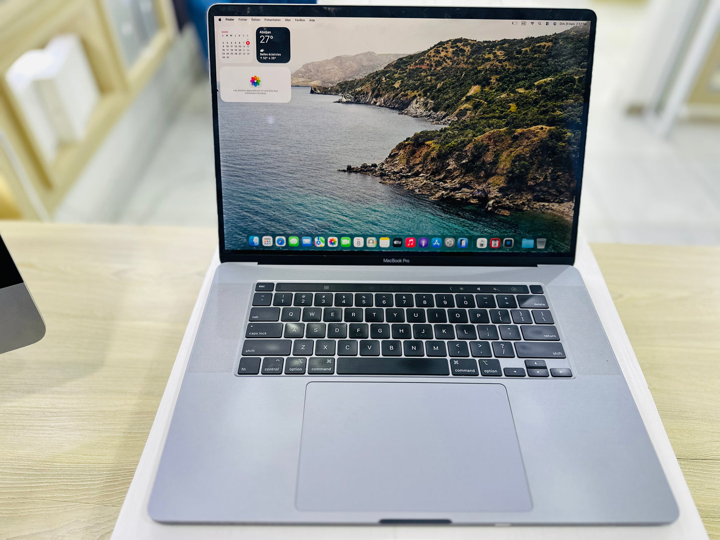 MacBook Pro Core i7 - 2019 - 16Go/512Go - Retina 16" - Clavier QWERTY