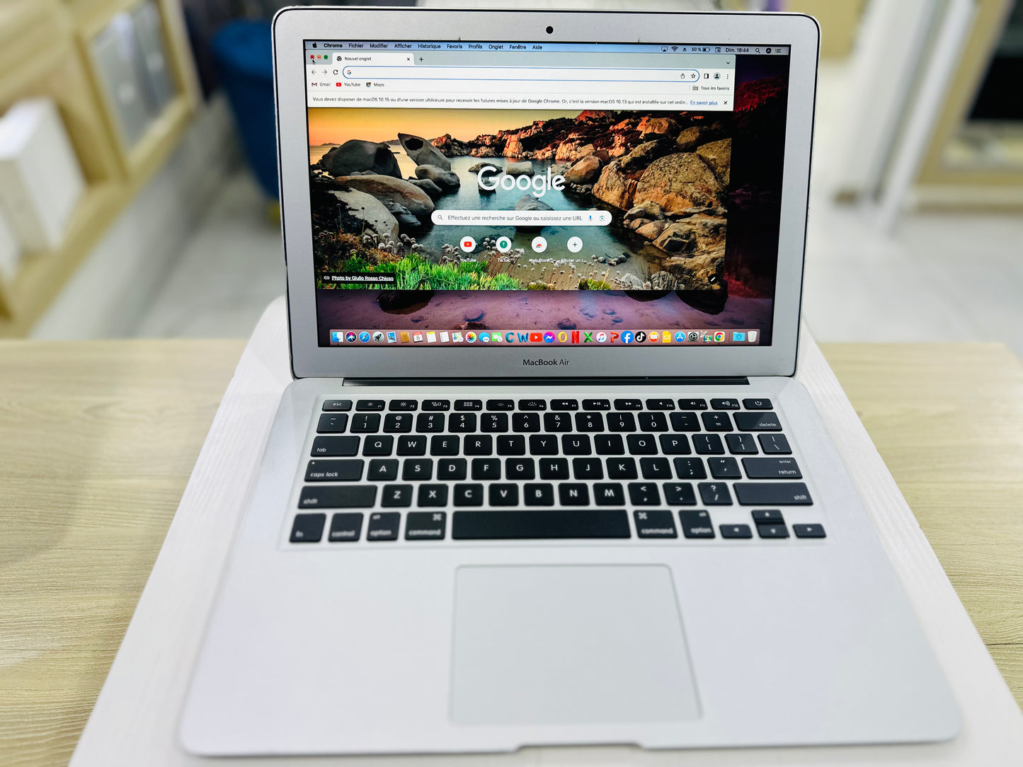 MacBook Air Core i7 - 2017 - 8Go/128Go - Retina 13" - Clavier QWERTY