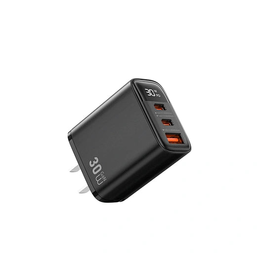 Chargeur d'affichage numérique WiWU Wi-G010 Firefly 30W - Noir