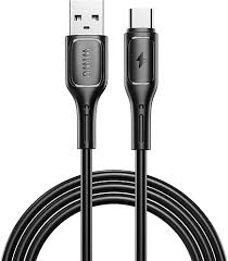 WiWU Wi-C001 Câble de charge USB vers micro Pioneer 2.4A 1m - Noir