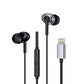 Écouteurs Lightning filaires stéréo WiWU EB319 - Noir