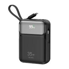 Banque d'alimentation WiWU WI-P052 Galaxy 10000 mAh - Noir