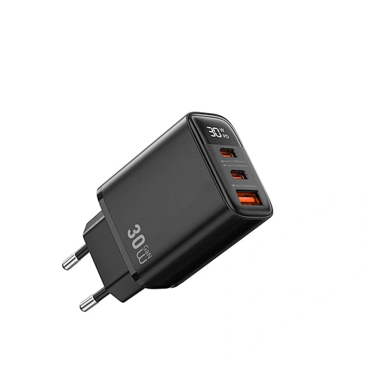 Chargeur d'affichage numérique WiWU Wi-G010 Firefly 30W - Noir
